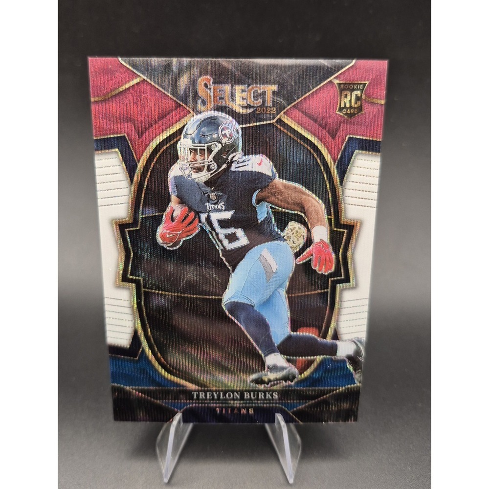 2022 Panini Select Treylon Burks #39 Concourse Tri-Color Prizm /249 (RC) Titans